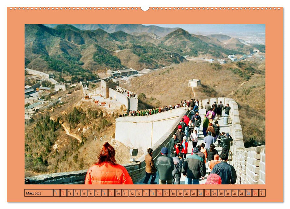 Chinesische Mauer (CALVENDO Premium Wandkalender 2025)