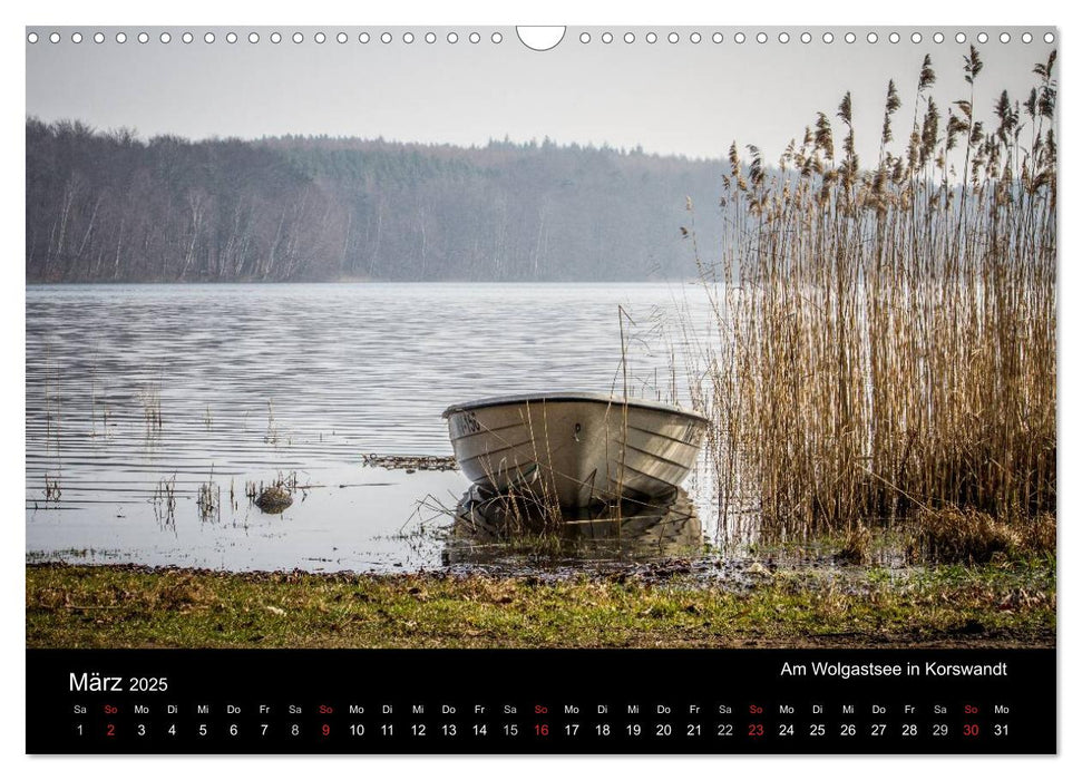 Die Insel Usedom in Bildern (CALVENDO Wandkalender 2025)