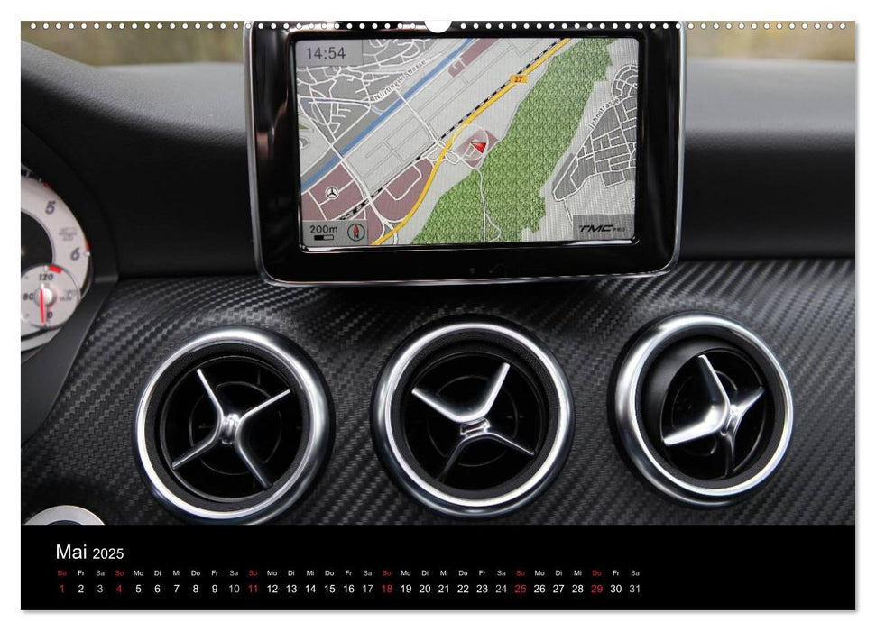 Mercedes-Benz A-Klasse (CALVENDO Wandkalender 2025)