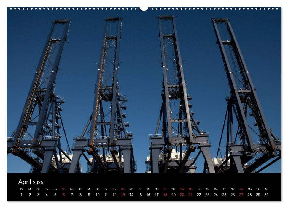 Eine Frachtschiffreise (CALVENDO Premium Wandkalender 2025)