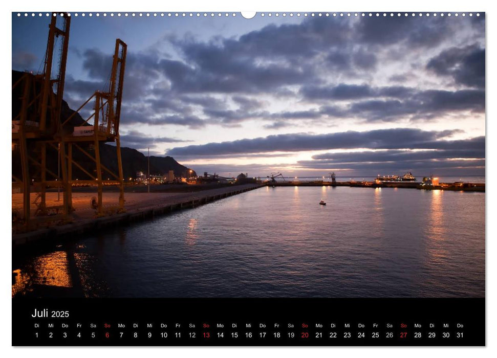 Eine Frachtschiffreise (CALVENDO Premium Wandkalender 2025)