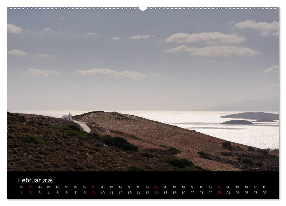 Kykladen - Inseln im Licht (CALVENDO Wandkalender 2025)