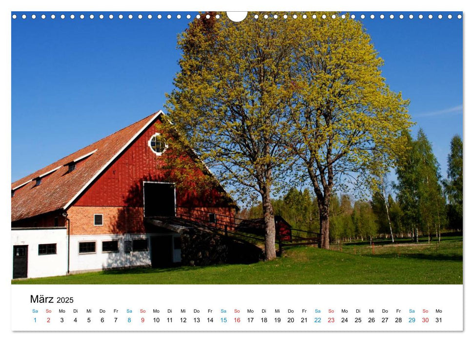Schweden (CALVENDO Wandkalender 2025)