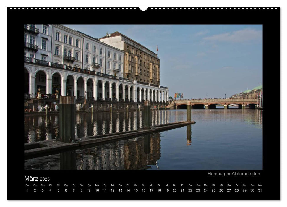 Hamburg - Impressionen (CALVENDO Wandkalender 2025)