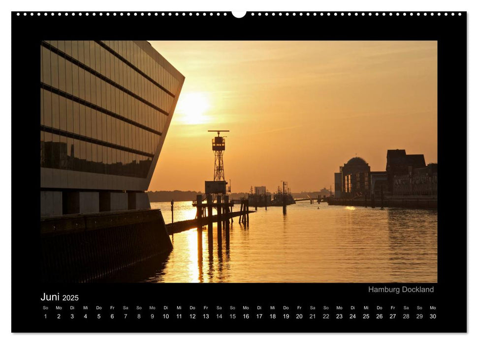 Hamburg - Impressionen (CALVENDO Wandkalender 2025)