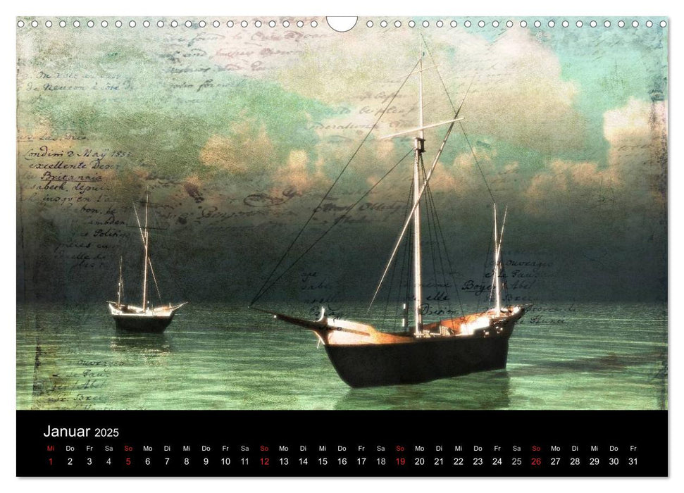 Mystic Ships (CALVENDO Wandkalender 2025)