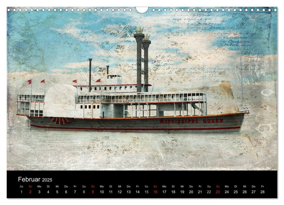 Mystic Ships (CALVENDO Wandkalender 2025)