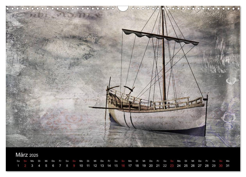 Mystic Ships (CALVENDO Wandkalender 2025)