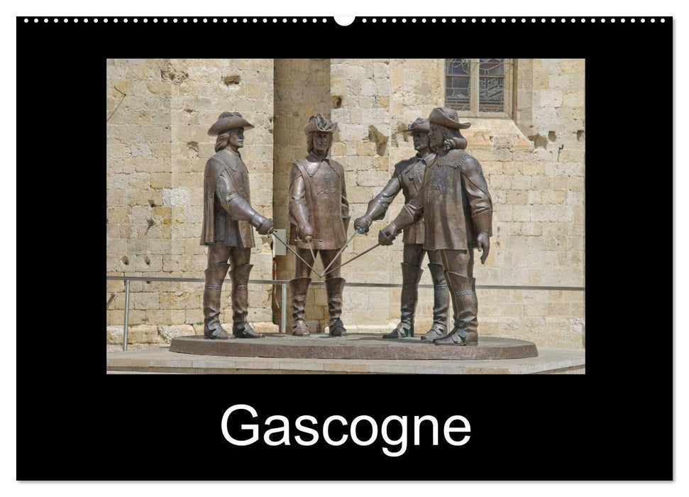 Gascogne (CALVENDO Wandkalender 2025)