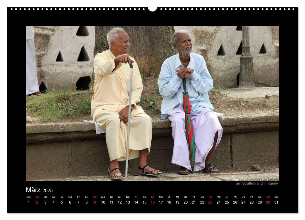 Sri Lanka Impressionen (CALVENDO Premium Wandkalender 2025)