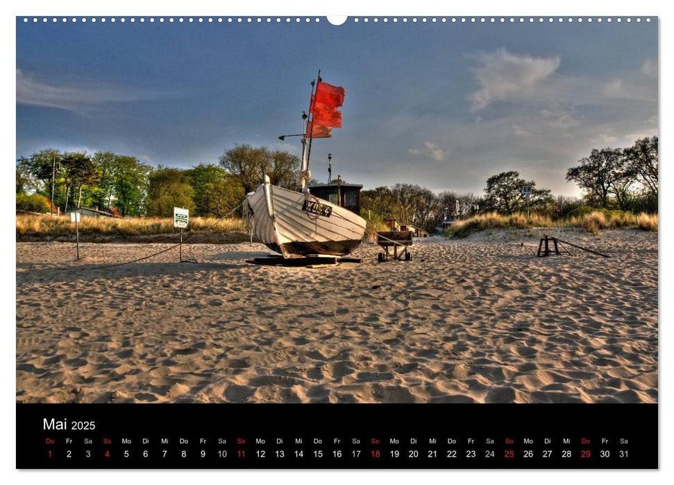 Impressionen von der Insel Usedom (CALVENDO Wandkalender 2025)