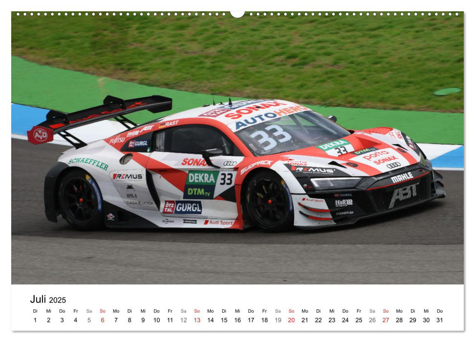 Die Vier Ringe im Motorsport (CALVENDO Premium Wandkalender 2025)