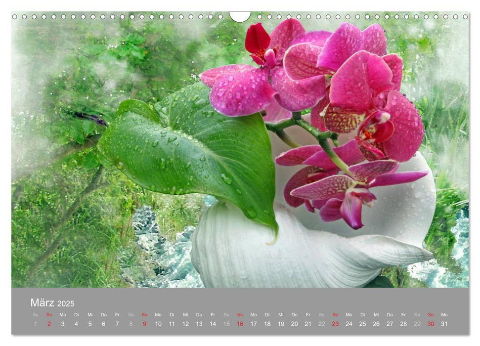 Floral (CALVENDO Wandkalender 2025)