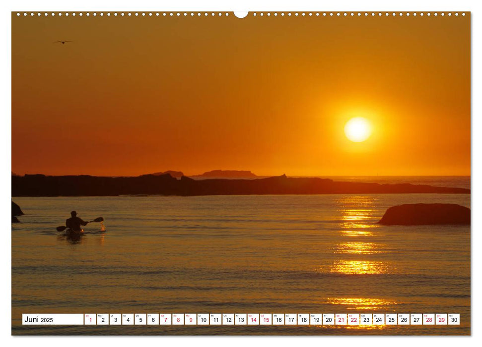 Skandinavische Impressionen - Oasen der Ruhe (CALVENDO Wandkalender 2025)