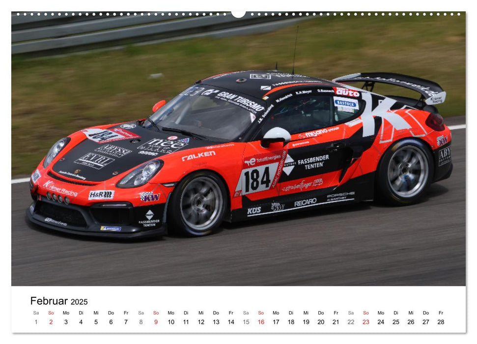 Motorsport aus Zuffenhausen (CALVENDO Premium Wandkalender 2025)