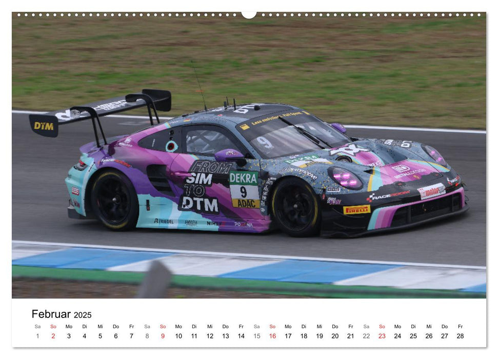 Motorsport aus Zuffenhausen (CALVENDO Premium Wandkalender 2025)