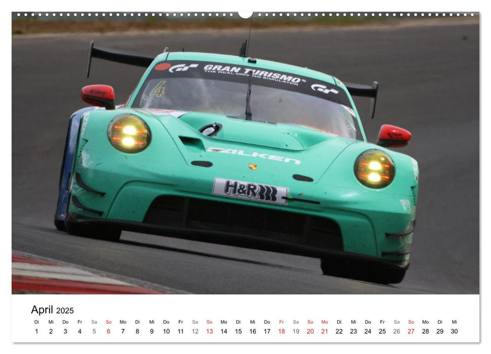 Motorsport aus Zuffenhausen (CALVENDO Premium Wandkalender 2025)