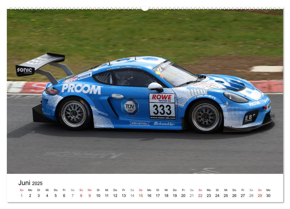 Motorsport aus Zuffenhausen (CALVENDO Premium Wandkalender 2025)