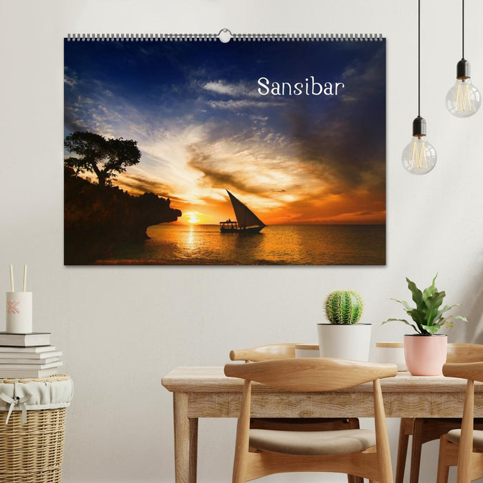 Sansibar (CALVENDO Wandkalender 2025)
