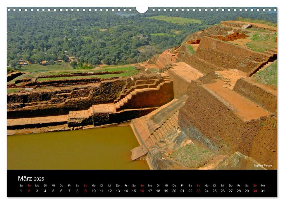 SRI LANKA (CALVENDO Wandkalender 2025)