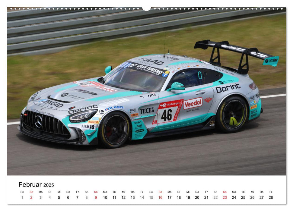 24h am Ring (CALVENDO Premium Wandkalender 2025)