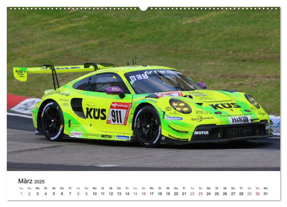 24h am Ring (CALVENDO Premium Wandkalender 2025)