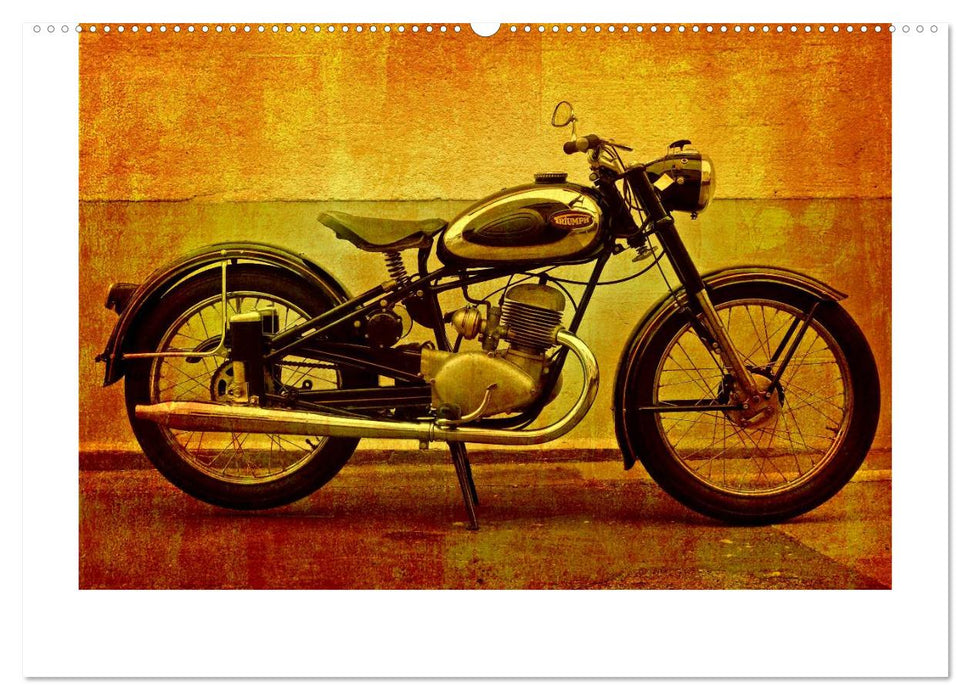 Motorrad Oldtimer (CALVENDO Premium Wandkalender 2025)