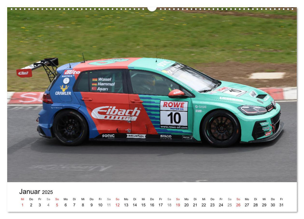 Motorsport in Deutschland (CALVENDO Premium Wandkalender 2025)