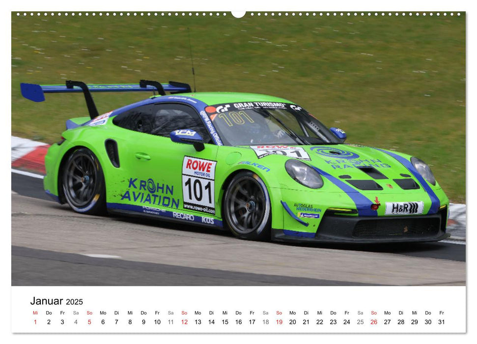 Motorsport in Deutschland (CALVENDO Premium Wandkalender 2025)