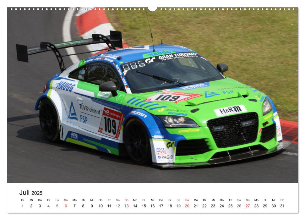 Motorsport in Deutschland (CALVENDO Premium Wandkalender 2025)