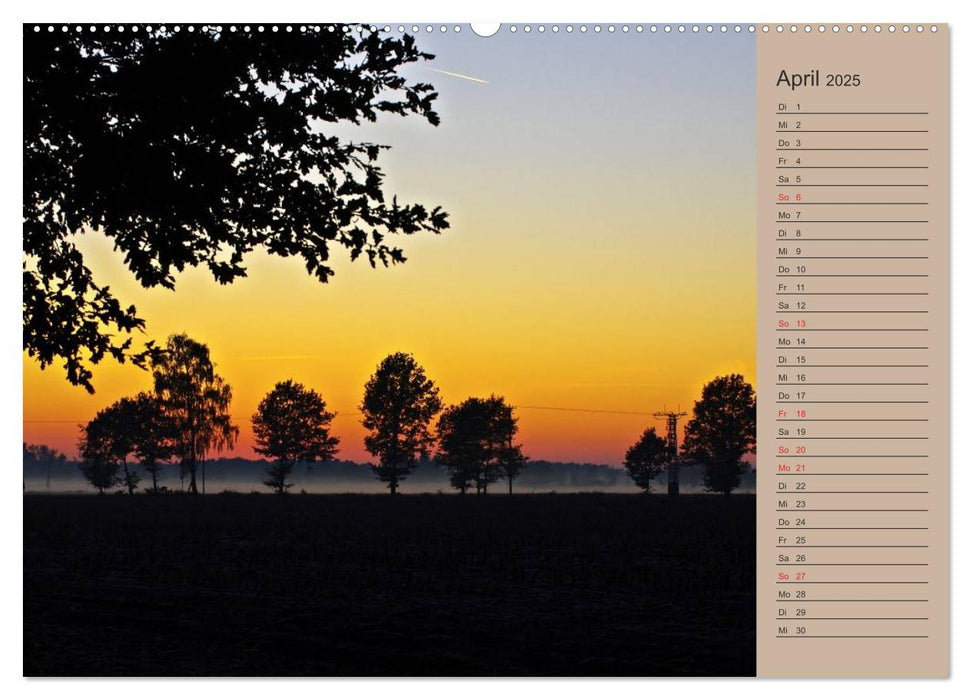 Natur Bilder Kalender (CALVENDO Premium Wandkalender 2025)