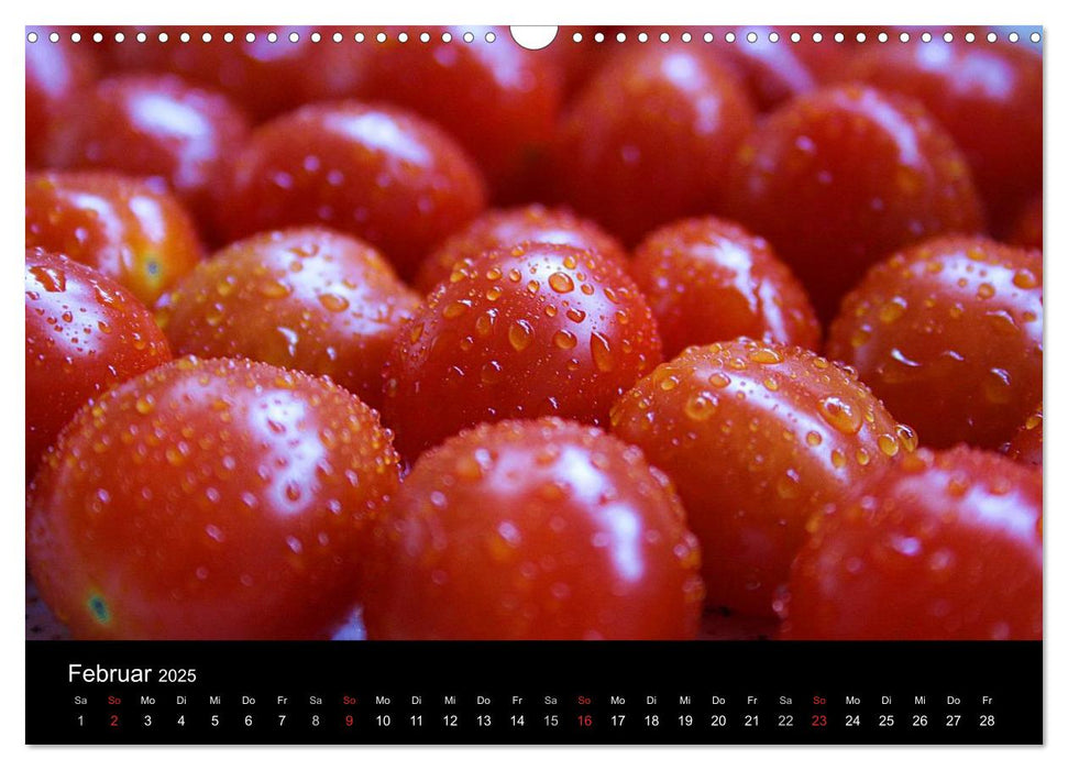 Obst und Gemüse (CALVENDO Wandkalender 2025)