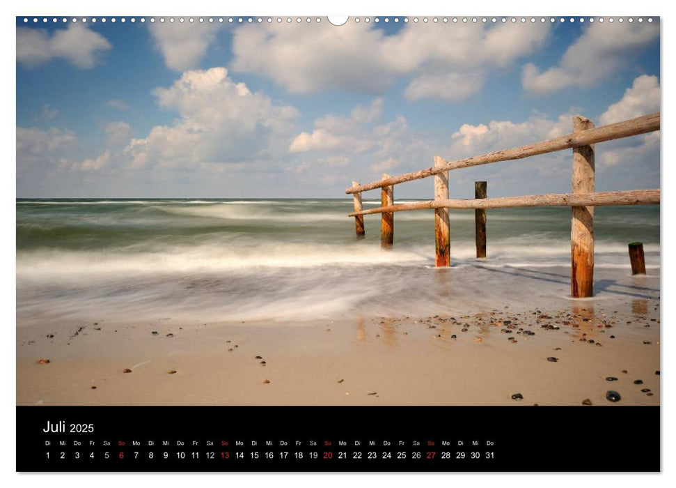 Natur und Meer auf dem Darß (CALVENDO Premium Wandkalender 2025)