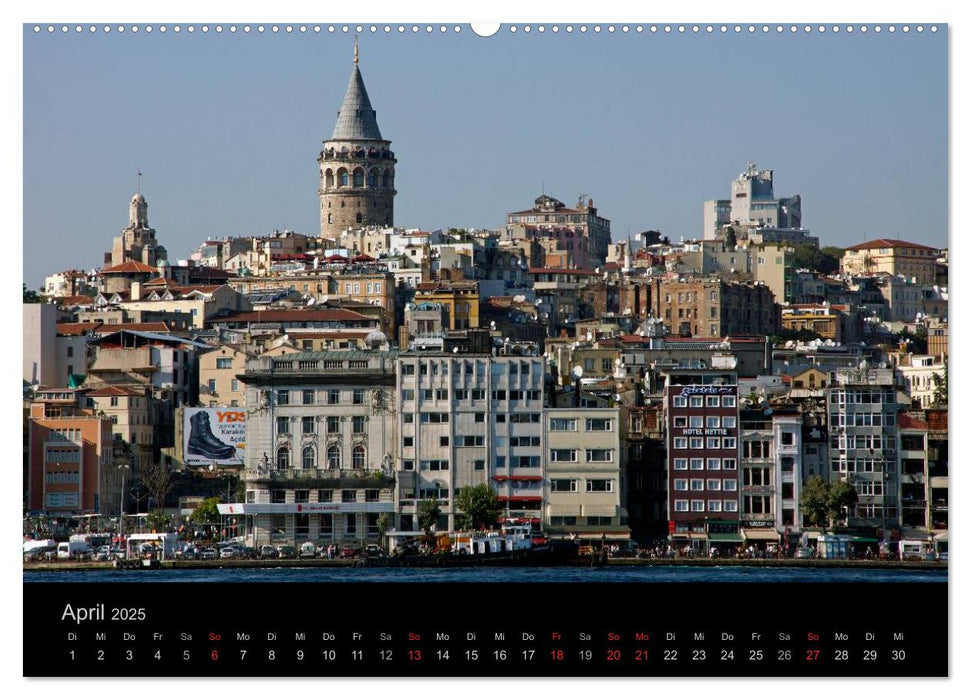 Istanbul Highlights (CALVENDO Premium Wandkalender 2025)