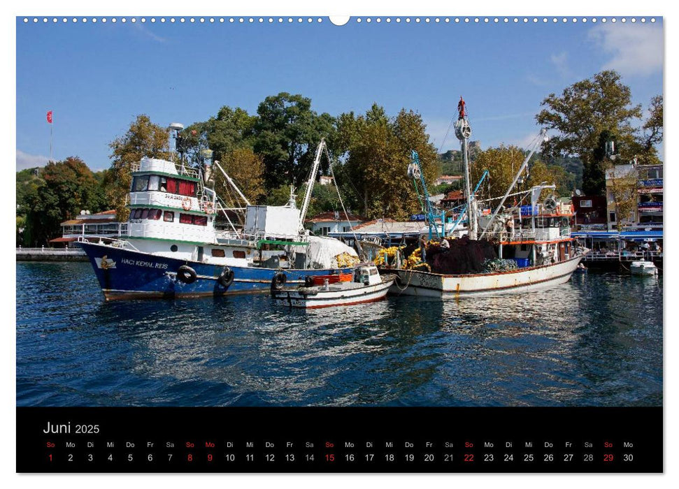 Istanbul Highlights (CALVENDO Premium Wandkalender 2025)