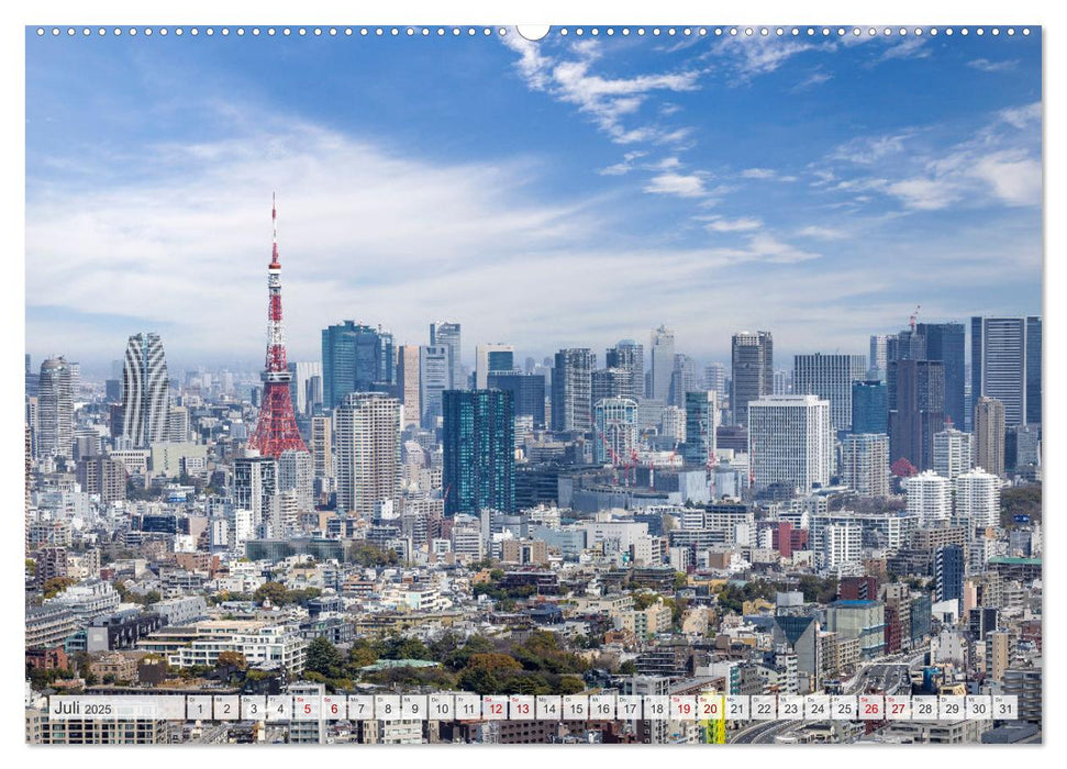 JAPAN Reise durch Zeit und Schönheit (CALVENDO Premium Wandkalender 2025)