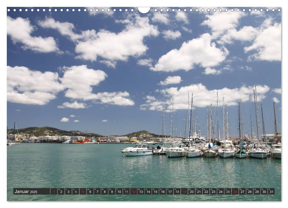 Ibiza - Balearen (CALVENDO Wandkalender 2025)