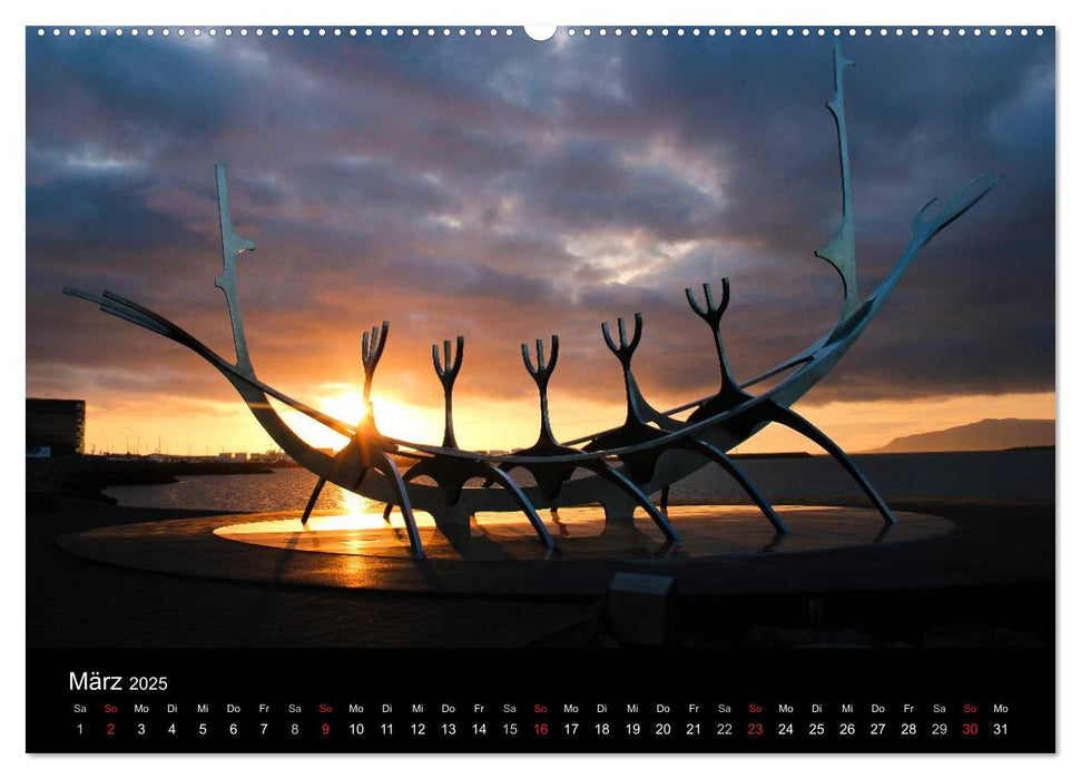 Island (CALVENDO Premium Wandkalender 2025)