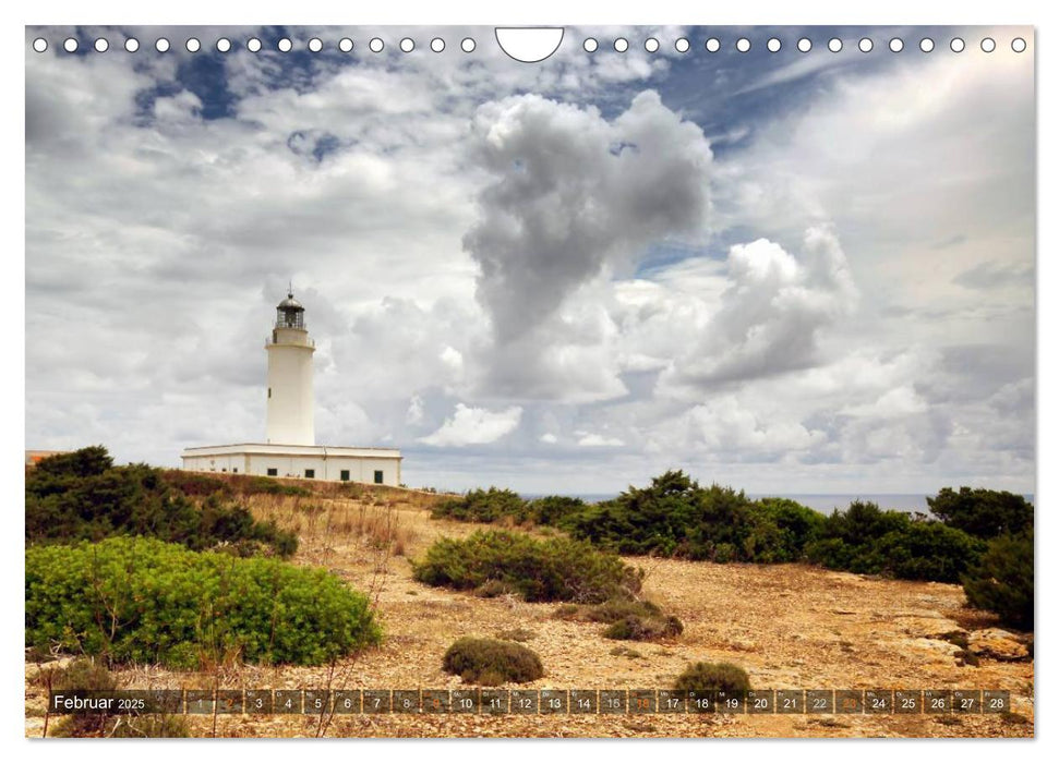 Formentera - Karibik im Mittelmeer (CALVENDO Wandkalender 2025)