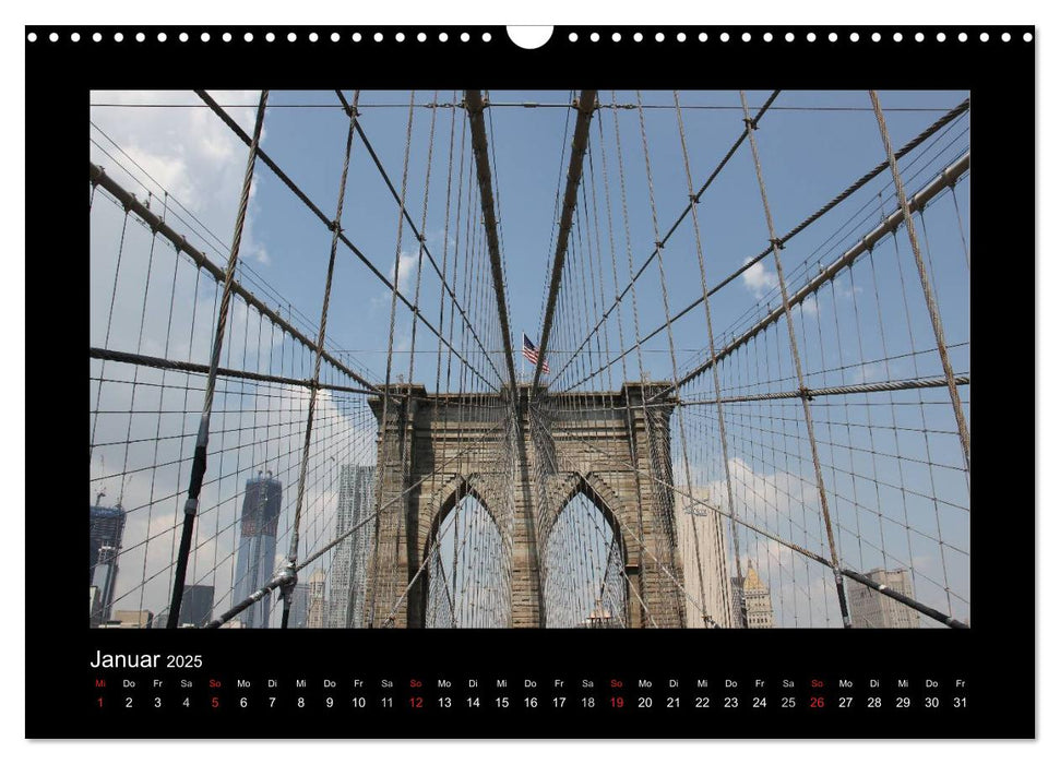 New York City (CALVENDO Wandkalender 2025)