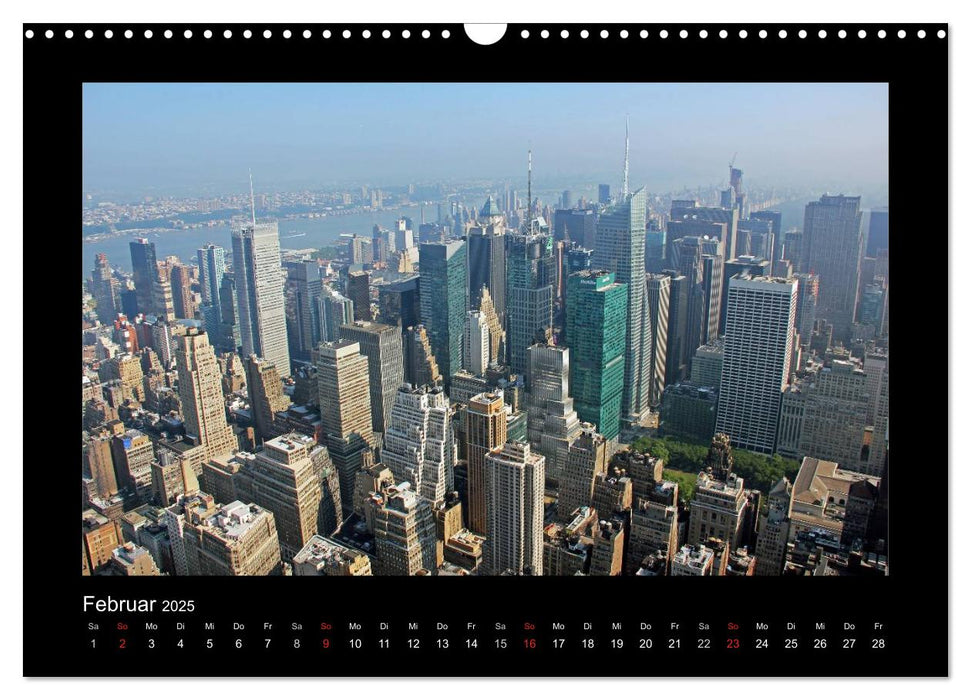 New York City (CALVENDO Wandkalender 2025)