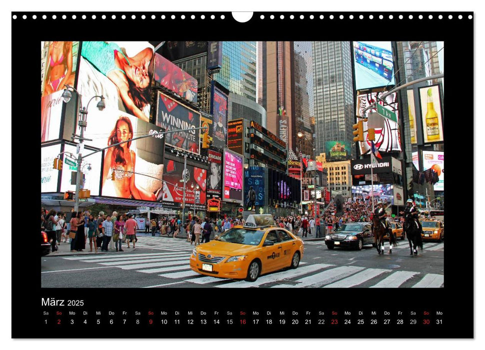 New York City (CALVENDO Wandkalender 2025)