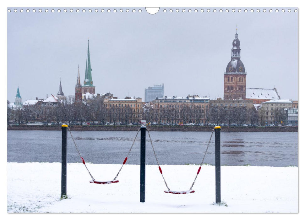Riga - Paris des Ostens (CALVENDO Wandkalender 2025)
