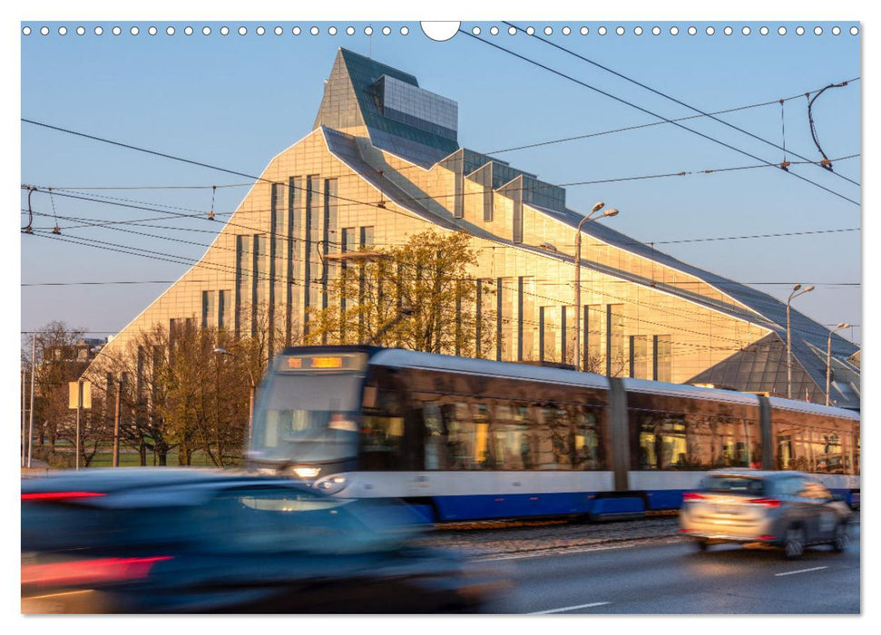 Riga - Paris des Ostens (CALVENDO Wandkalender 2025)