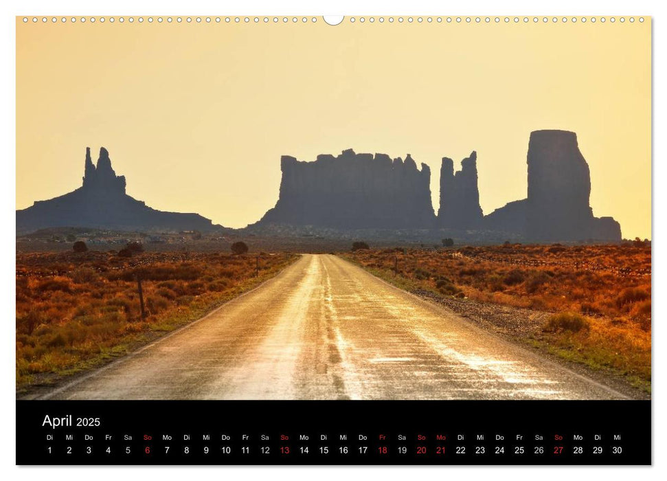 USA - Monument Valley (CALVENDO Premium Wandkalender 2025)