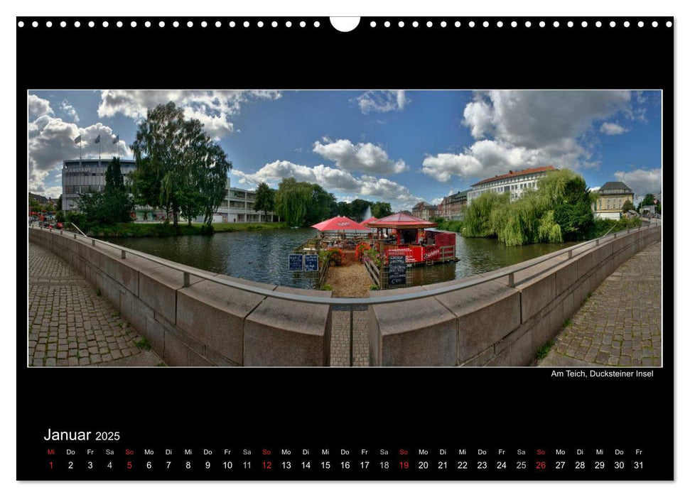 Neumünster - Meine Stadt (CALVENDO Wandkalender 2025)