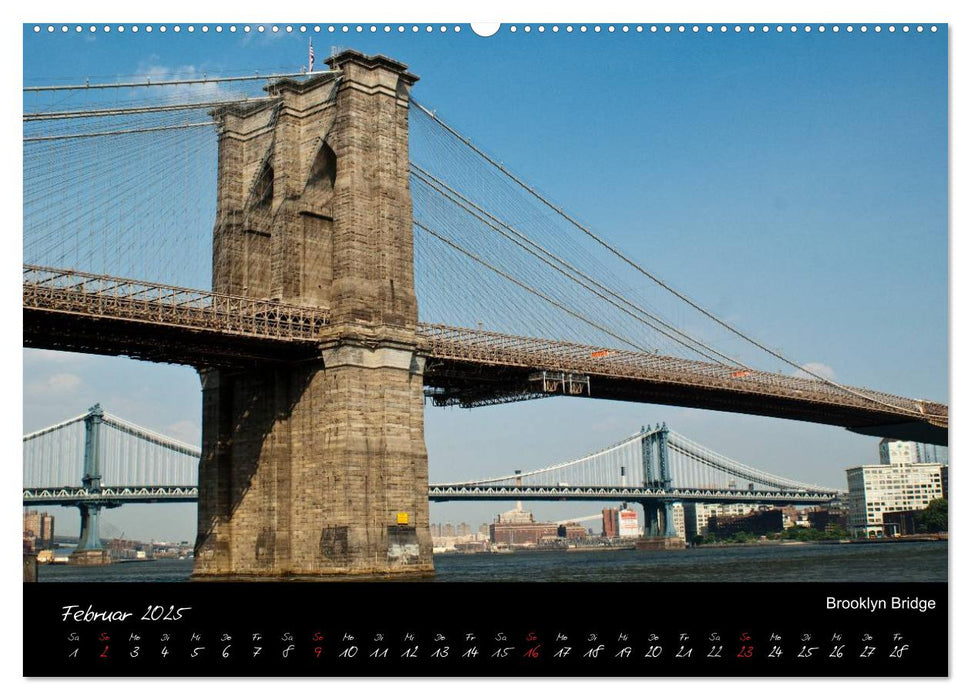 Ansichten einer Stadt: New York (CALVENDO Premium Wandkalender 2025)