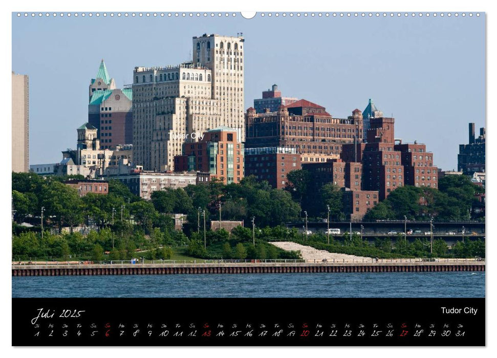 Ansichten einer Stadt: New York (CALVENDO Premium Wandkalender 2025)