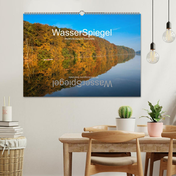 WasserSpiegel Mecklenburgische Seenplatte (CALVENDO Wandkalender 2025)