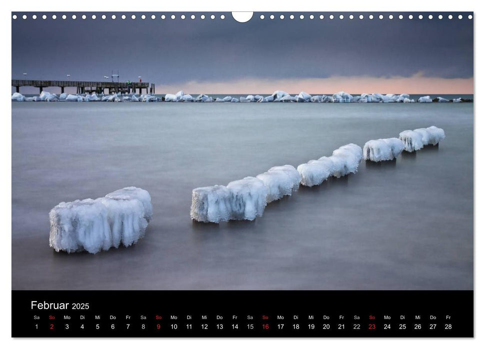 Ostseeküste (CALVENDO Wandkalender 2025)